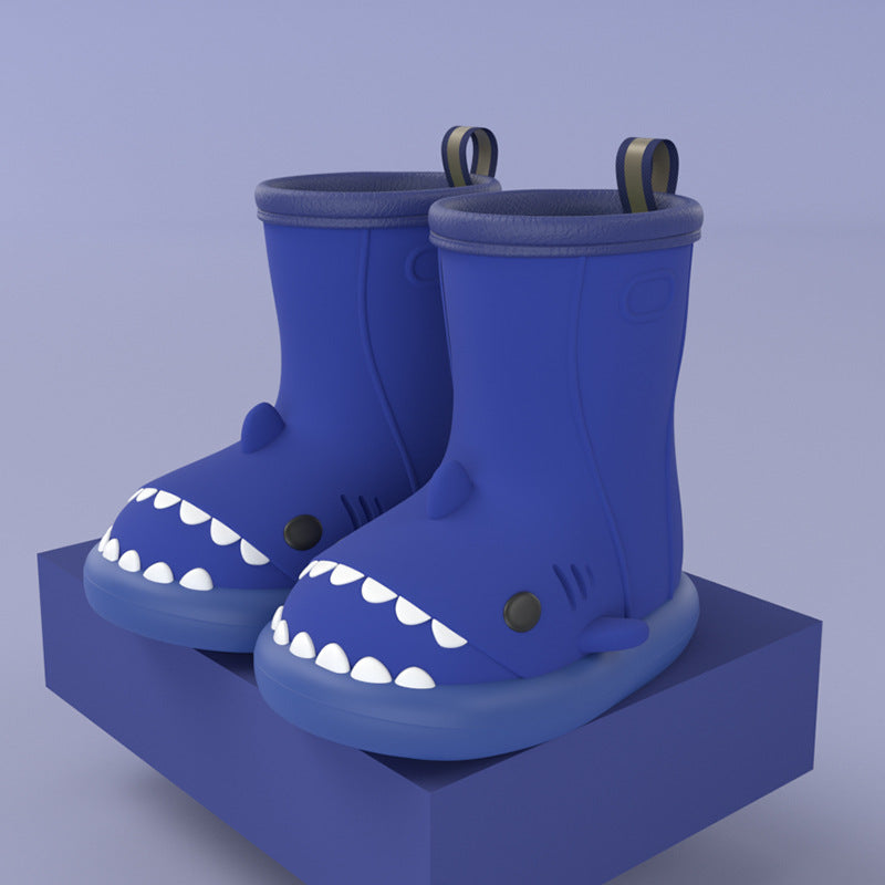 Shark Kids Rain Boots for Outdoor Fun