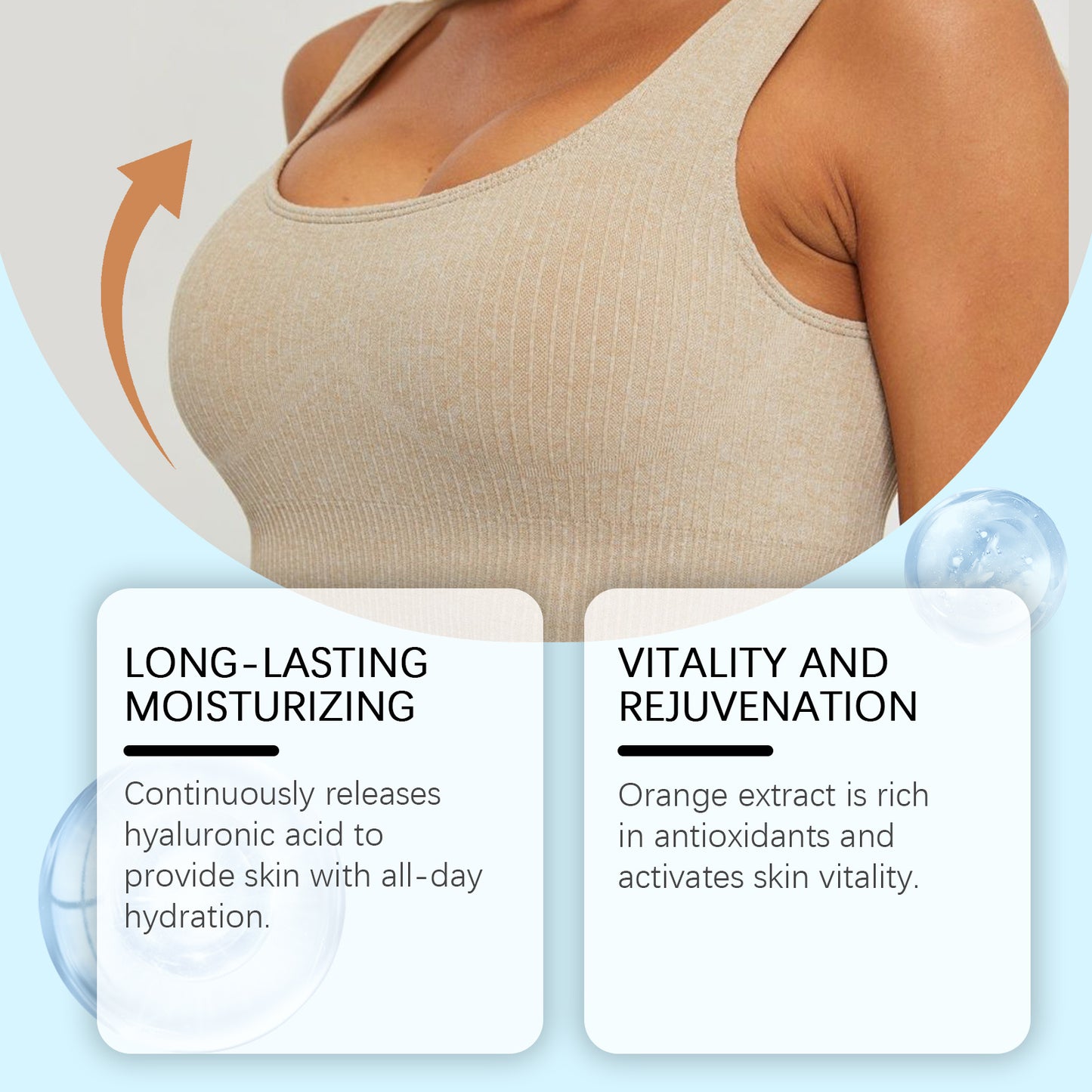 Body Buttocks Chest Legs Skin Moisturizing Massage Firming Cream