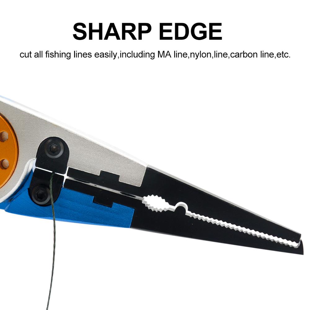 Multifunctional Aluminum Alloy Fishing Pliers and Scissors