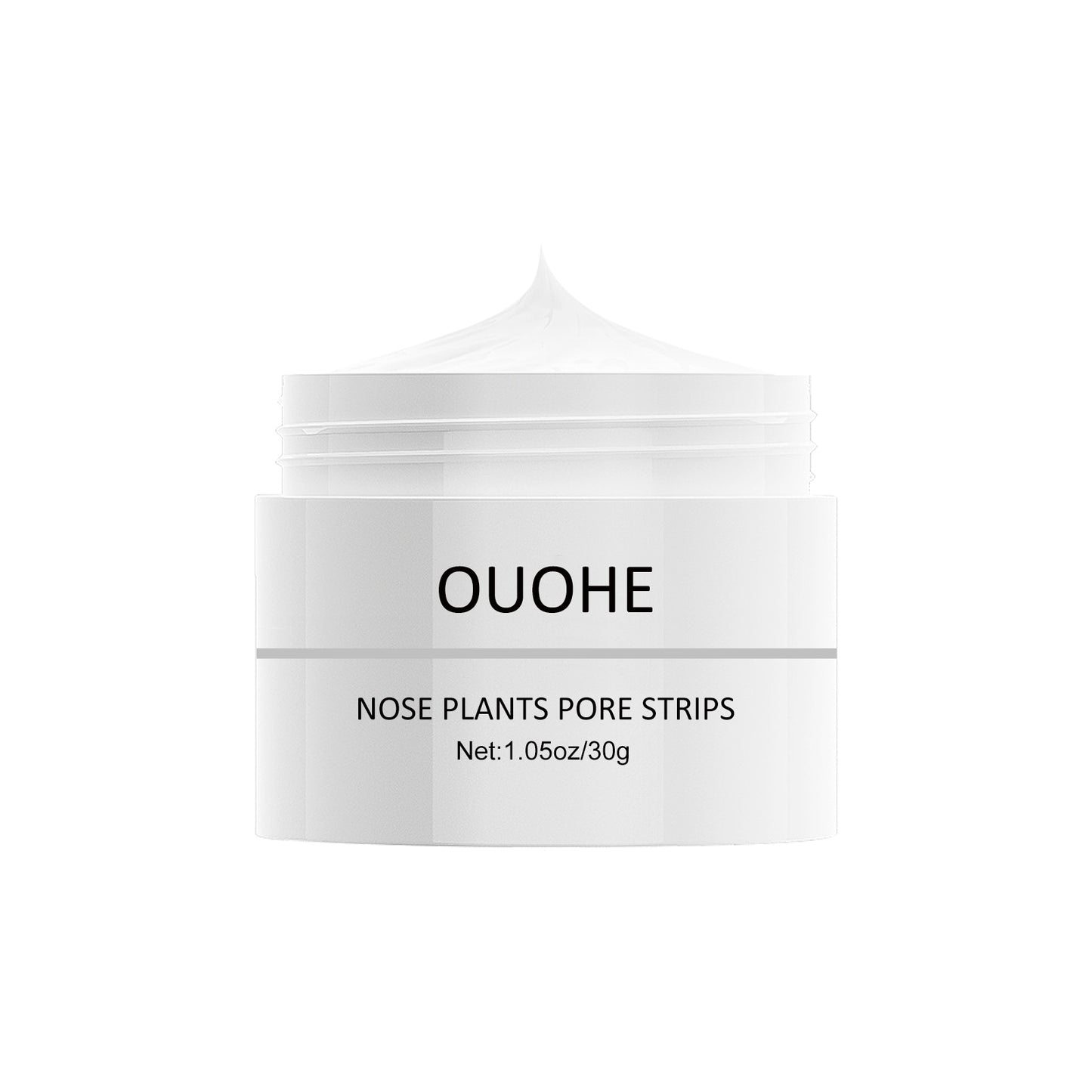 OUHOE ブラックヘッドピーリングノーズマスク ディープクレンジング、ブラックヘッドアクネ、毛穴引き締め、ストロベリーノーズマスク