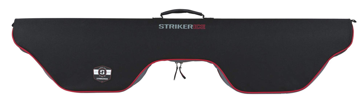 Striker Rod Case - Rugged Durable Portable Lightweight Ice Fishing Rod Organizer Up to 4 Ice Rods 32-38" Capacity
