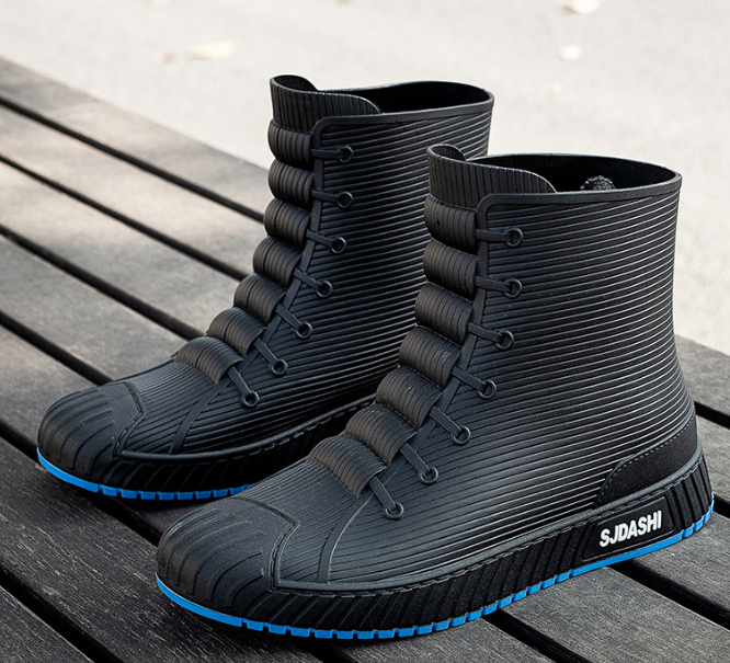 Lightweight Waterproof Padded Short Rain Boots