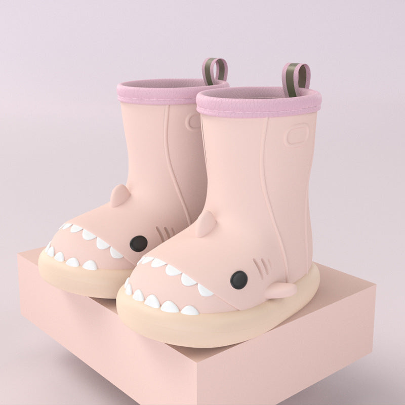 Shark Kids Rain Boots for Outdoor Fun