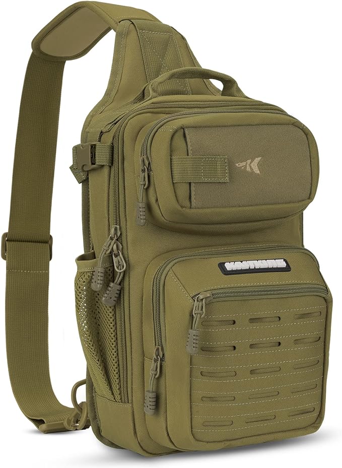 KastKing BlowBak タクティカルスリングタックルバッグ - 軽量フィッシングバックパック 釣り道具収納、男性へのギフト