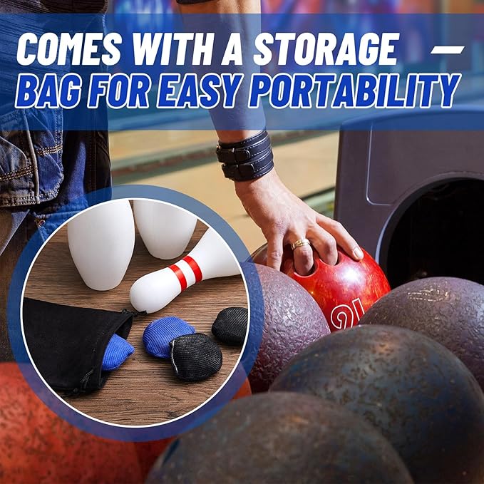 Lewtemi Bowling Rosin Grip Bag Powder Bowling Grip Sack for Drying Hands Golf Accessories