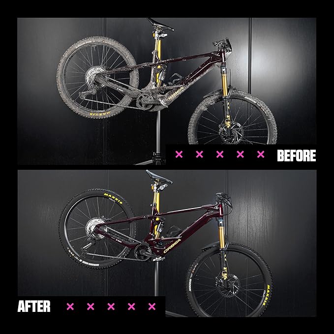 Muc Off Ultimate Bicycle Cleaning Kit - Must-Have Kit to Clean, Protect and Lube Your Bike - Includes Bike Cleaner, Bike Protect, Brushes and More