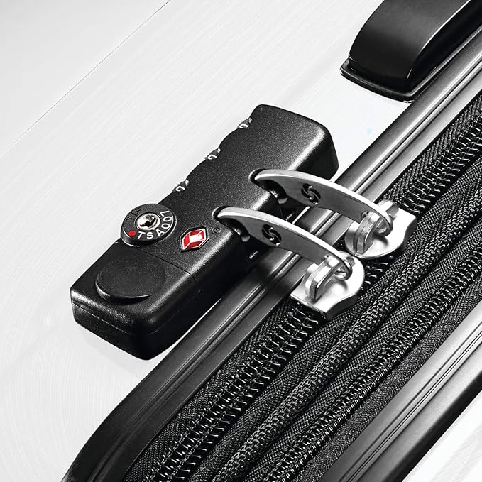 Samsonite Winfield 2 ハードサイド 拡張可能 スピナーホイール付きスーツケース、チェック済み-大型28インチ、ブラッシュホワイト