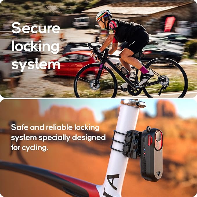 TUSITA Bike Seat Post Mount Compatible with Garmin Varia RCT715 - Round,D Shaped,Aero Seat Post Compatibility
