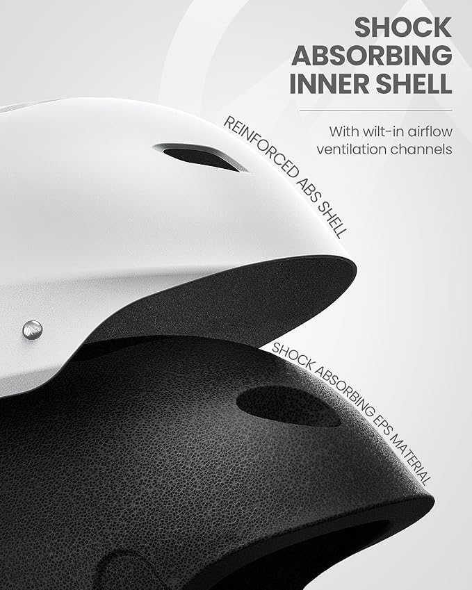 OutdoorMaster ケルビンスキーヘルメット - メンズ、レディース、ユース用スノーボードヘルメット