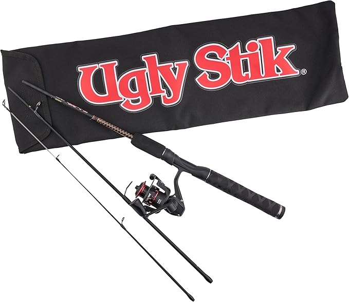 Ugly Stik GX2 スピニングリールと釣り竿のコンボ