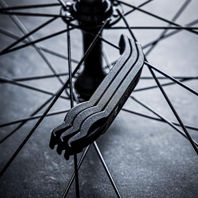 BikeHand Bike Bicycle Plastic/Metal Boosted/Steel Boosted Tool Tire Levers - Road Mountain MTB Bike Use - Great to Remove Tire at Ease and Replace The Tubes Without Damaging The Wheels - Standard