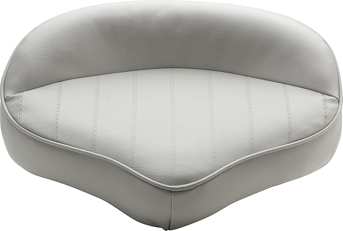 Attwood 98505GY Casting Seat, Marine-Grade Vinyl Exterior, Universal Seat, 15 inches W x 11 inches D x 6 inches H