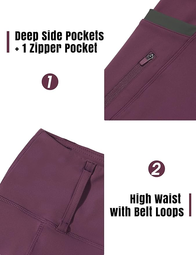 FitsT4 Sports Girls Riding Pants Full Seat High Waist Kids Equestrian Breeches Horse Schooling Tights Zipper Pockets