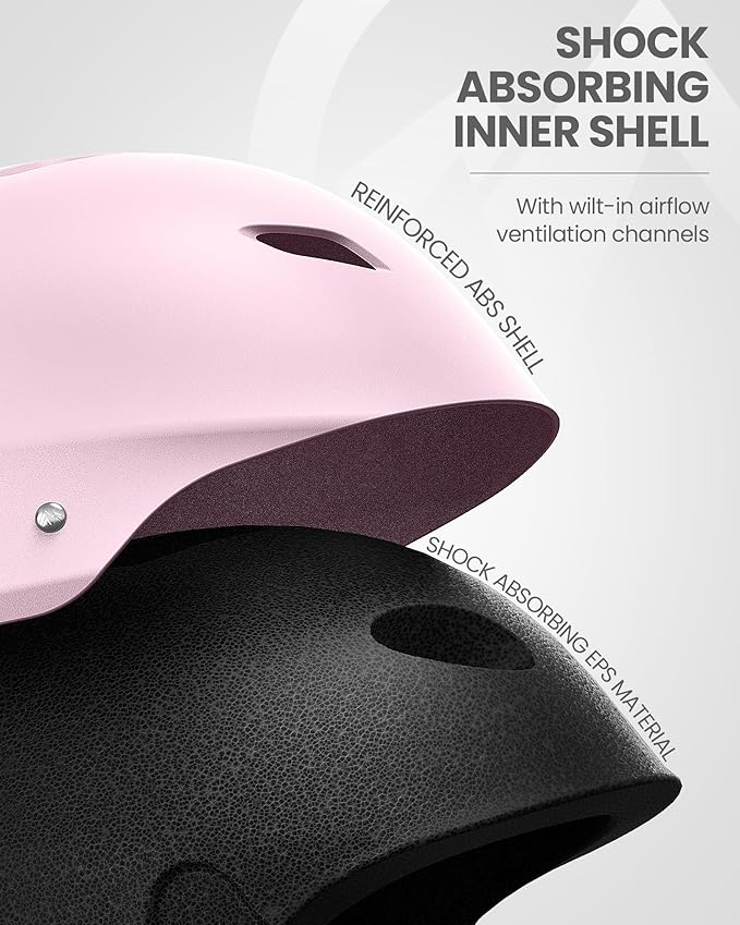 OutdoorMaster Kelvin Ski Helmet - Snowboard Helmet for Men, Women & Youth