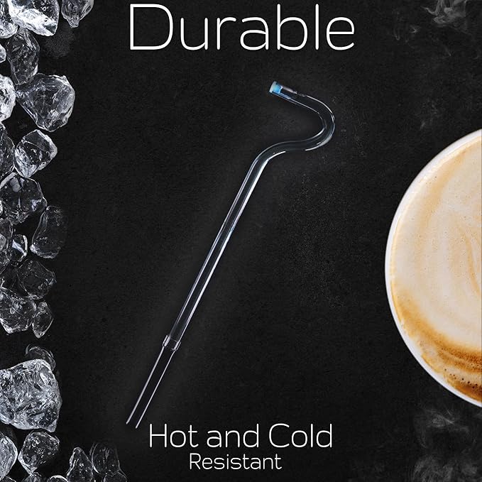 しわ防止ストロー用Lipzi延長アクセサリーパック - シリコン延長部品2個と交換用プラグ6個 - 背の高い40オンスタンブラー用 - 8点セット