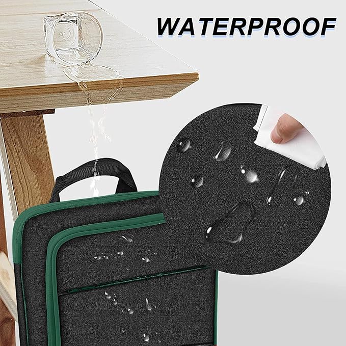 ZINZ Slim & Expandable Laptop Backpack 15 15.6 16 Inch Sleeve with USB Port, Spill-Resistant Notebooks Bag Case for Most 14-16 Inch MacBooks Surface-Books Dell HP Lenovo Asus Computers, BK01GR01