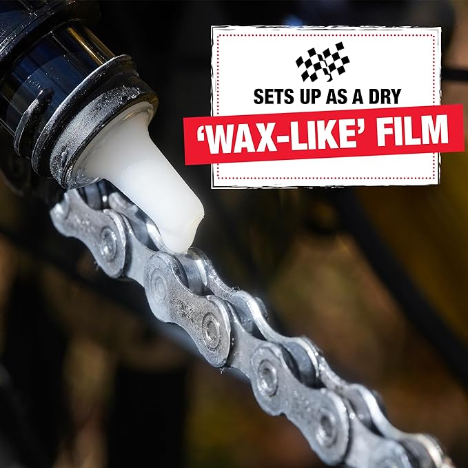Finish Line Dry Bike Chain Lube – Ceramic Dry-Film Lubricant – Dirt & Dust Resistant
