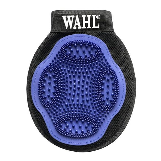 WAHL Professional Animal Equine Grooming Mitt - Flexible Rubber Brush for Horse Care