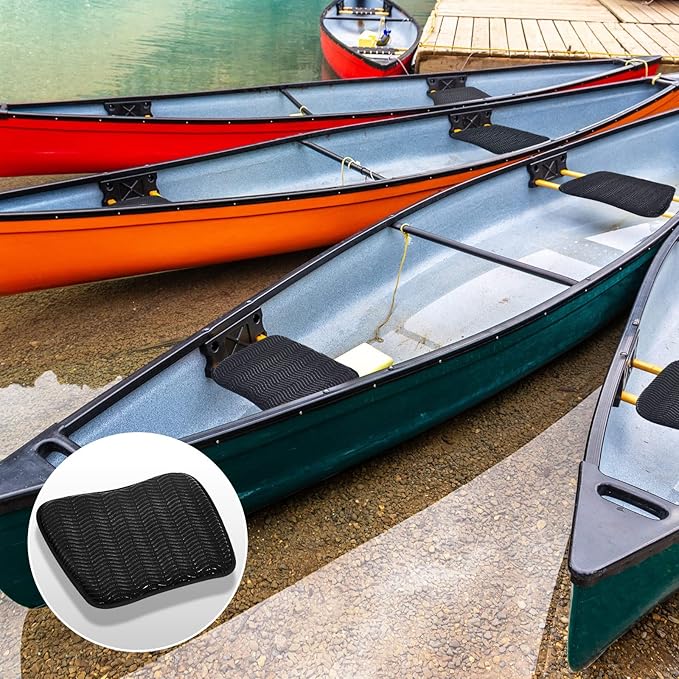 Lewtemi 2 Pcs Kayak Seat Cushion Comfortable Kayak Seat Pad Anti Slip Waterproof Boat Cushion for Inflatable Canoe Boat Kayaking Drifting Rafting Fishing Accessory Water Sports Outdoor, 15 x 12''