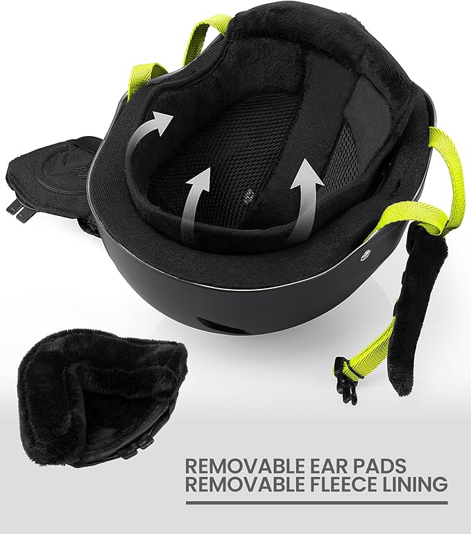 OutdoorMaster Kelvin Ski Helmet - Snowboard Helmet for Men, Women & Youth