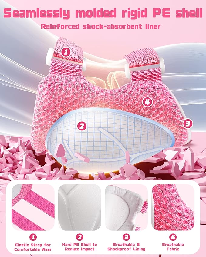 Kids Protective Gear Set, Knee and Elbow Pads with Wrist Guards for Ages 3-8 Year Toddler, 3 in 1 Enhanced Material Protective for Skating Cycling Bike Roller Scooter, Includes Organizer Bag
