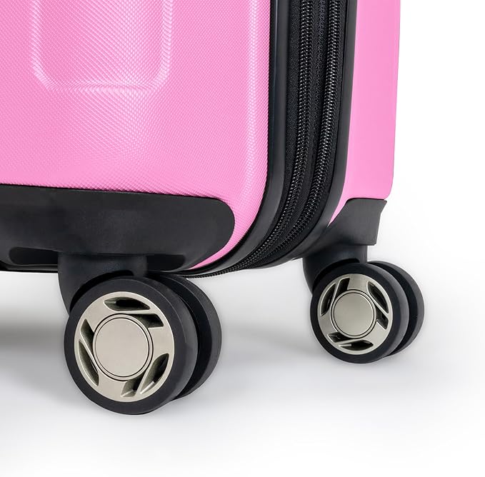 Kenneth Cole REACTION Renegade Luggage Expandable 8-Wheel Spinner Lightweight Hardside Suitcase, Watermelon, 28-Inch Checked