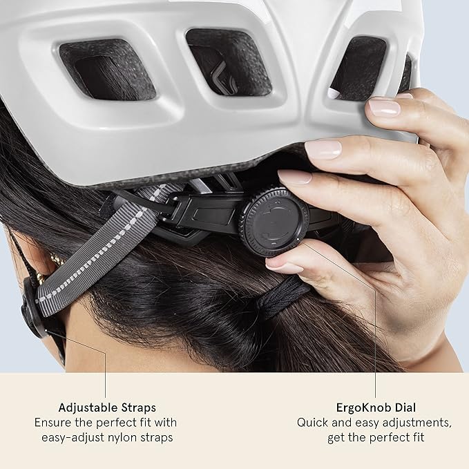 Retrospec Lennon Adult Bike Helmet with LED Safety Light Adjustable Dial & Removable Visor - Adjustable Bicycle Cycling Helmet for Men & Women
