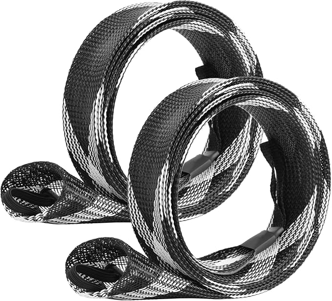 SF Fishing Rod Sock Fishing Rod Sleeve Rod Cover Braided Mesh Rod Protector Pole Gloves Fishing Tools for Spinning Fishing Rod,Casting Rod,Musky Rod, Ice Rod, Fly Rod, Spey Rod