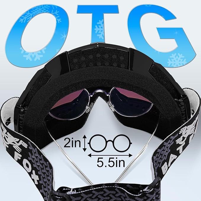 Dirt Bike ATV Goggles Motorcycle Gear Riding Motocross Dirtbike 4-Wheeler MX DH Accessories Goggles Glasses for Men Women Youth UV400 Protection Dust-proof Anti-Slip Strap