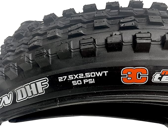 Minion DHF Mountain Bike Tire - Bundle with Cycle Crew Tire Lever | Gold Standard of Gravity Focused Tread