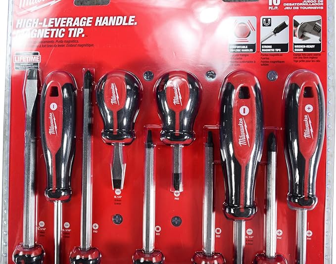 Milwaukee 48-22-2710 10 Piece Screwdriver Set