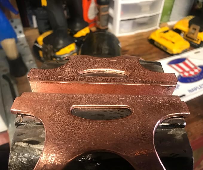 Wilton 3-1/2" Copper Vise Jaw Caps (404-3.5)