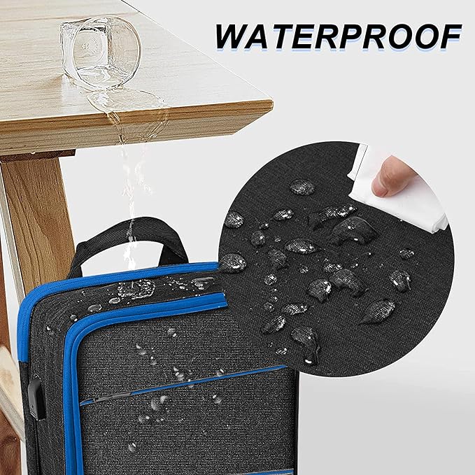 ZINZ Slim & Expandable Laptop Backpack 15 15.6 16 Inch Sleeve, Spill-Resistant Notebooks Bag Case for Most 14-16 Inch MacBooks Surface-Books Dell HP Lenovo Asus Computers,B01BL01