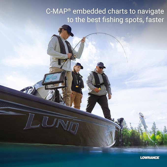 Lowrance Eagle Eye 9インチ魚探（ライブソナー、チャープソナー、Fish Reveal機能付きDownScan搭載）