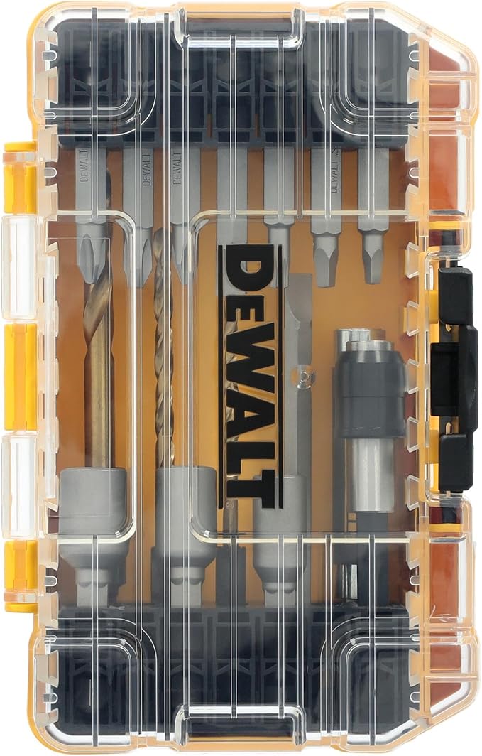 DEWALT Screwdriver Bit Set, Rapid Load, Tin, 20-Piece (DW2503)