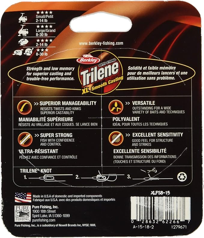 Berkley Trilene XL Monofilament Fishing Line