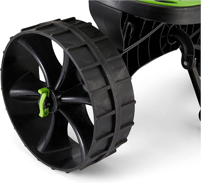 Ulticor Kayak Cart, Puncture-Free Wheels Assembles and Disassembles Within Seconds – Easy to Store – No Tools Required – All-Terrain Durable Kayak and Canoe Cart with Adjustable Straps (Green - Black)