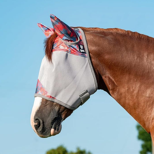 Cashel Crusader Fly Mask, Long Nose with Ears
