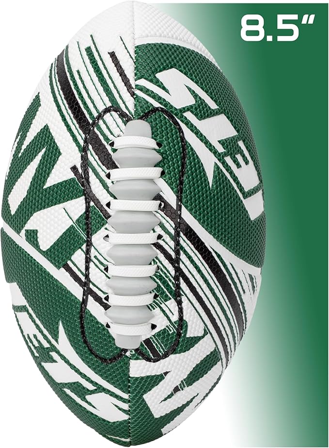 Franklin Sports NFL Team Mini Footballs - Youth 8.5" Official NFL Licensed Football + Air Pump Set