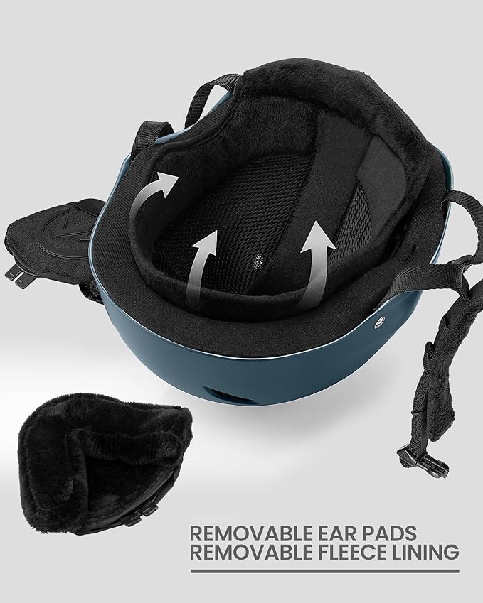 OutdoorMaster Kelvin Ski Helmet - Snowboard Helmet for Men, Women & Youth
