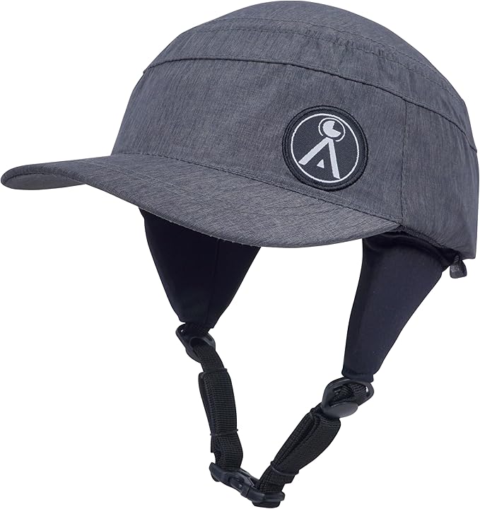 Indo Surf Helmet Hat. Watersports Helmet. Low Profile Water Helmet - Mens & Womens Surfing Helmets. Tom Carrol Approved. Wakeboard, Kayak, Sailing.