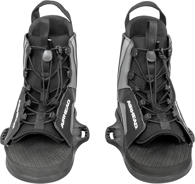 Airhead Venom II Wakeboard Binding, Multiple Sizes, Open Toe Design, Multiple Binding Angles
