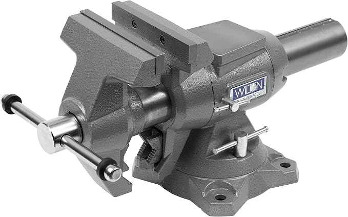 Wilton Multi-Purpose Bench Vise, 6-1/2" Jaw Width, 6-1/4" Jaw Opening, 3-1/4" Throat (Model 650P)