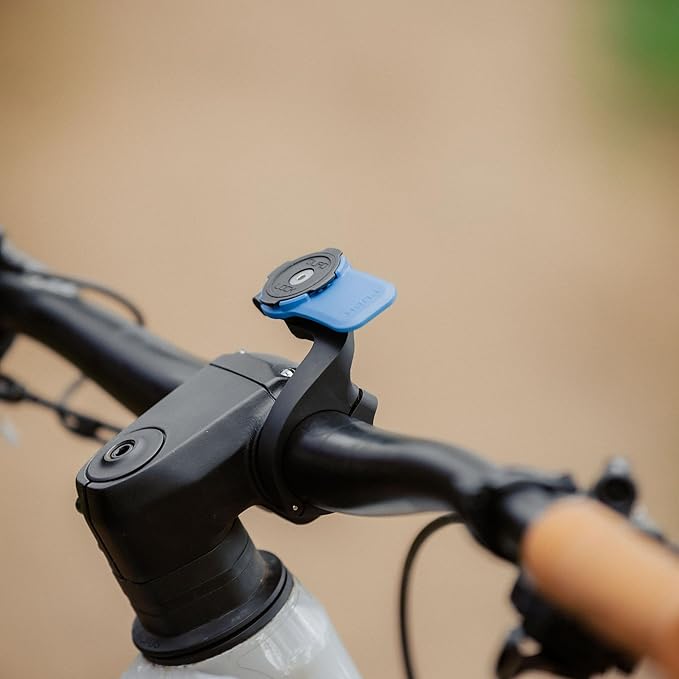 Quad Lock Out Front Handlebar Bike Phone Mount (V3) with Universal MAG Adapter