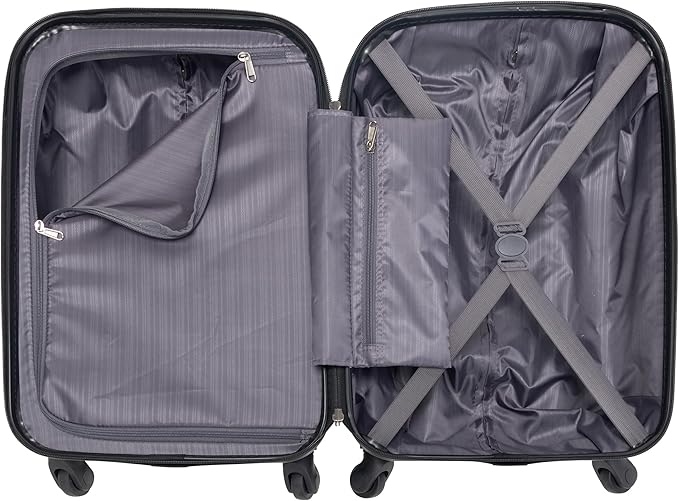 Kenneth Cole REACTION アウトオブバウンズ 軽量ハードシェル 4輪スピナー荷物 スカーレットレッド 2点セット (20インチ&28インチ)