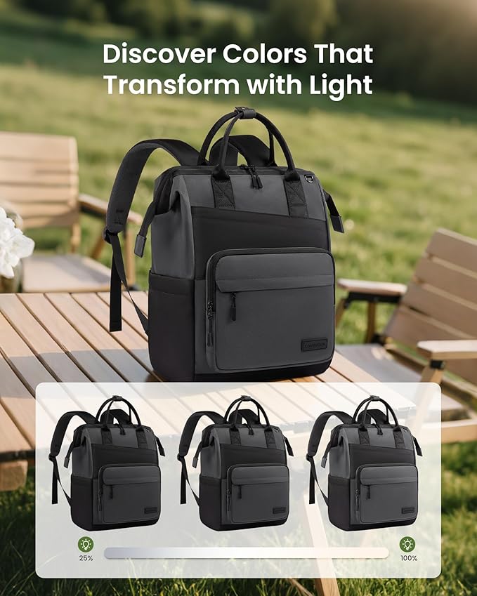 LOVEVOOK Laptop Backpack for Women, 17 Inch Travel Backpack for Work College Business, Water Resistant Teacher Nurse Bag with Large Capacity, School Bookbag Bags Cute Daypack for Woman Girls