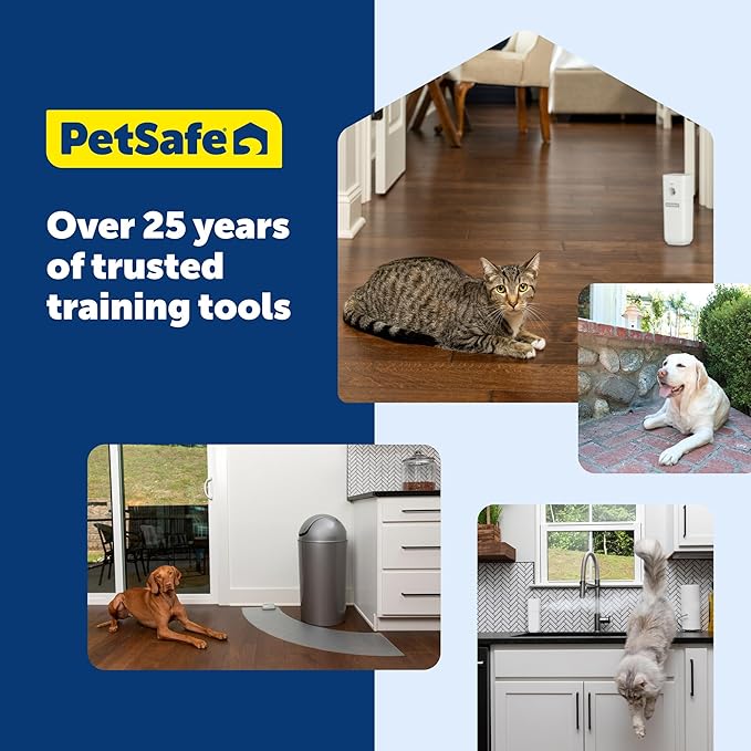 PetSafe Indoor Bark Control - Ultrasonic Indoor Trainer - Automatic Anti-Barking Solution - Tabletop Noise Reducer - Non-Collar Bark Solution