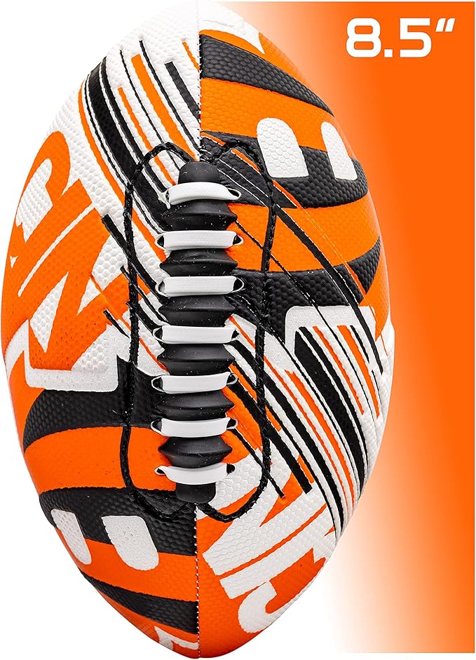 Franklin Sports NFL Team Mini Footballs - Youth 8.5" Official NFL Licensed Football + Air Pump Set