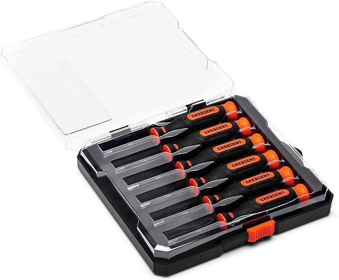 Crescent 6 Piece Diamond Tip Precision Screwdriver Set - CDTPR6PCSET