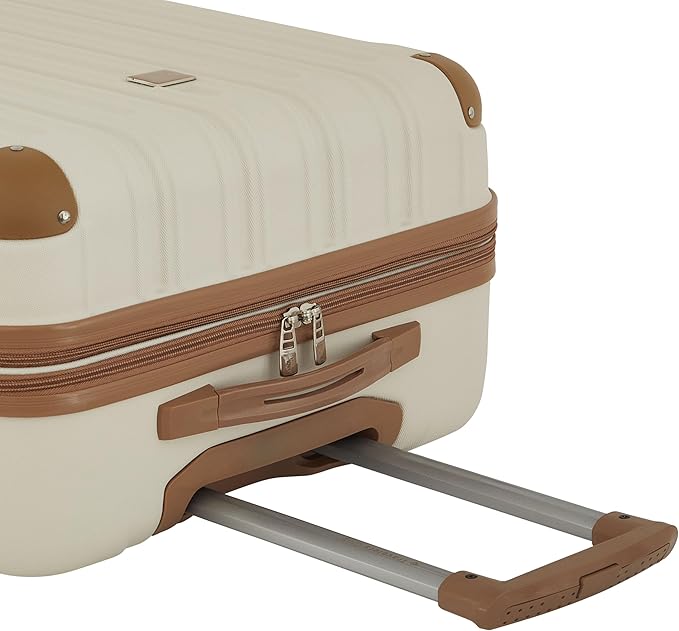 Travelers Club Midtown ハードサイド 4点セット ラゲッジトラベルセット、バニラ